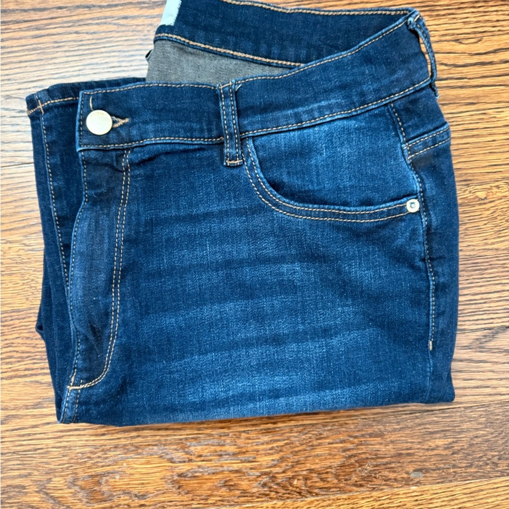 DL1961 Bridget boot kick crop denim